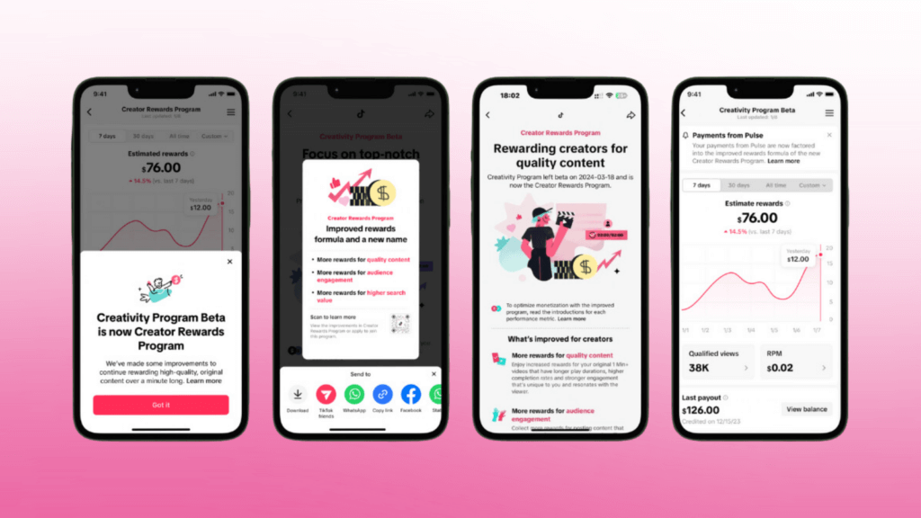 TikTok Creator Rewards Program
