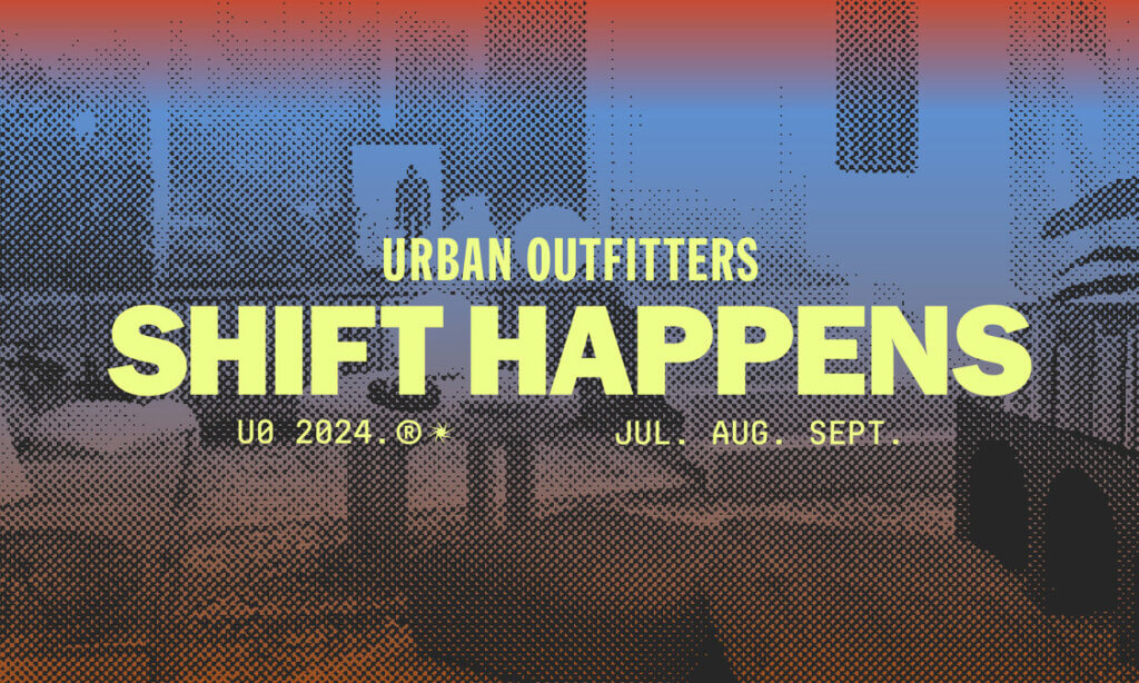 Pinterest and Urban Outfitters "Shift Happens" back-to-school campaign