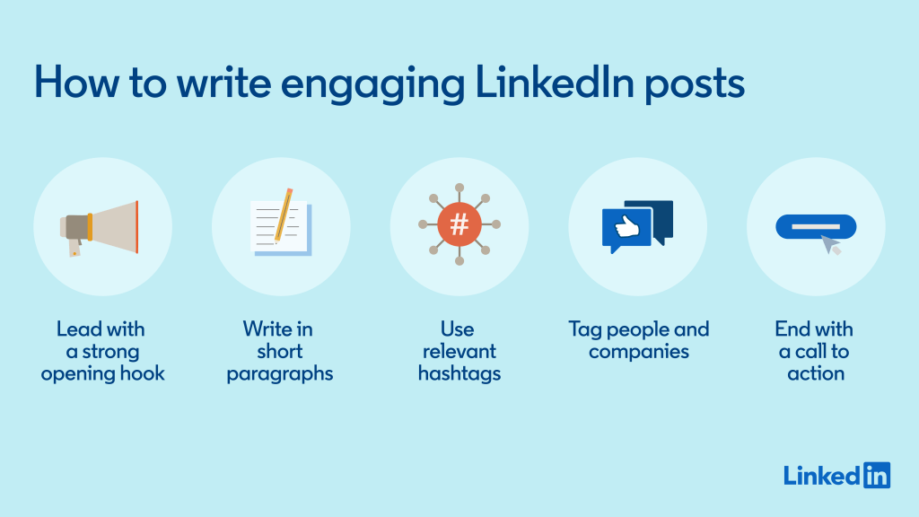 How to Write an Engaging Post in Your LinkedIn Feed
